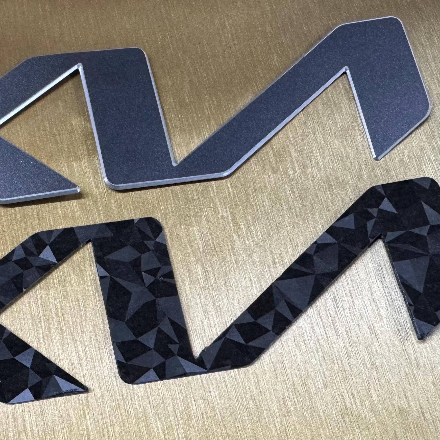 Replacement Carbon Fiber 2022-2025 Emblem Set (Front & Rear)