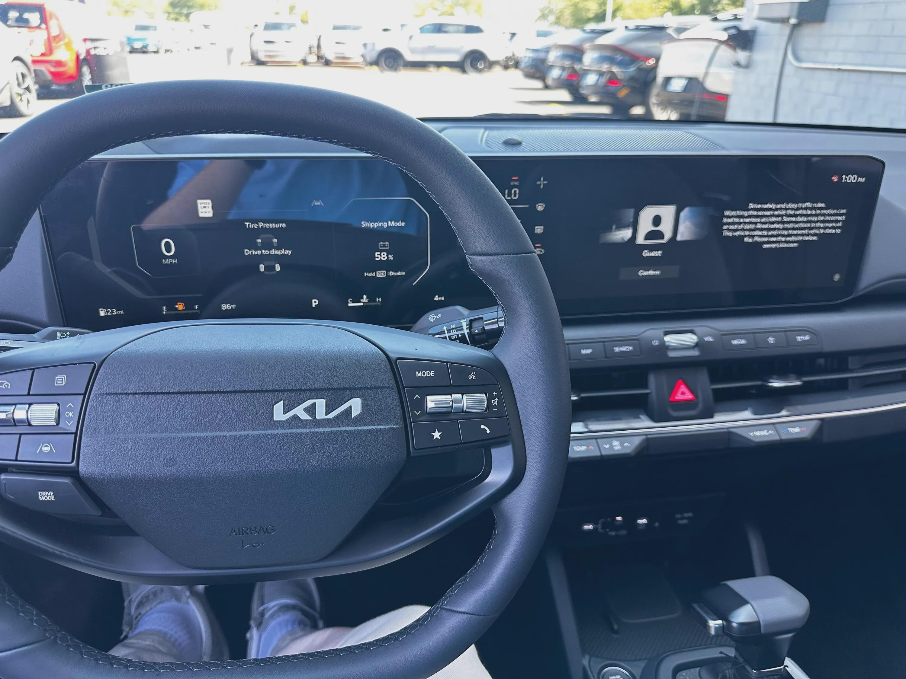 Offset Steering Wheel Logo Overlay