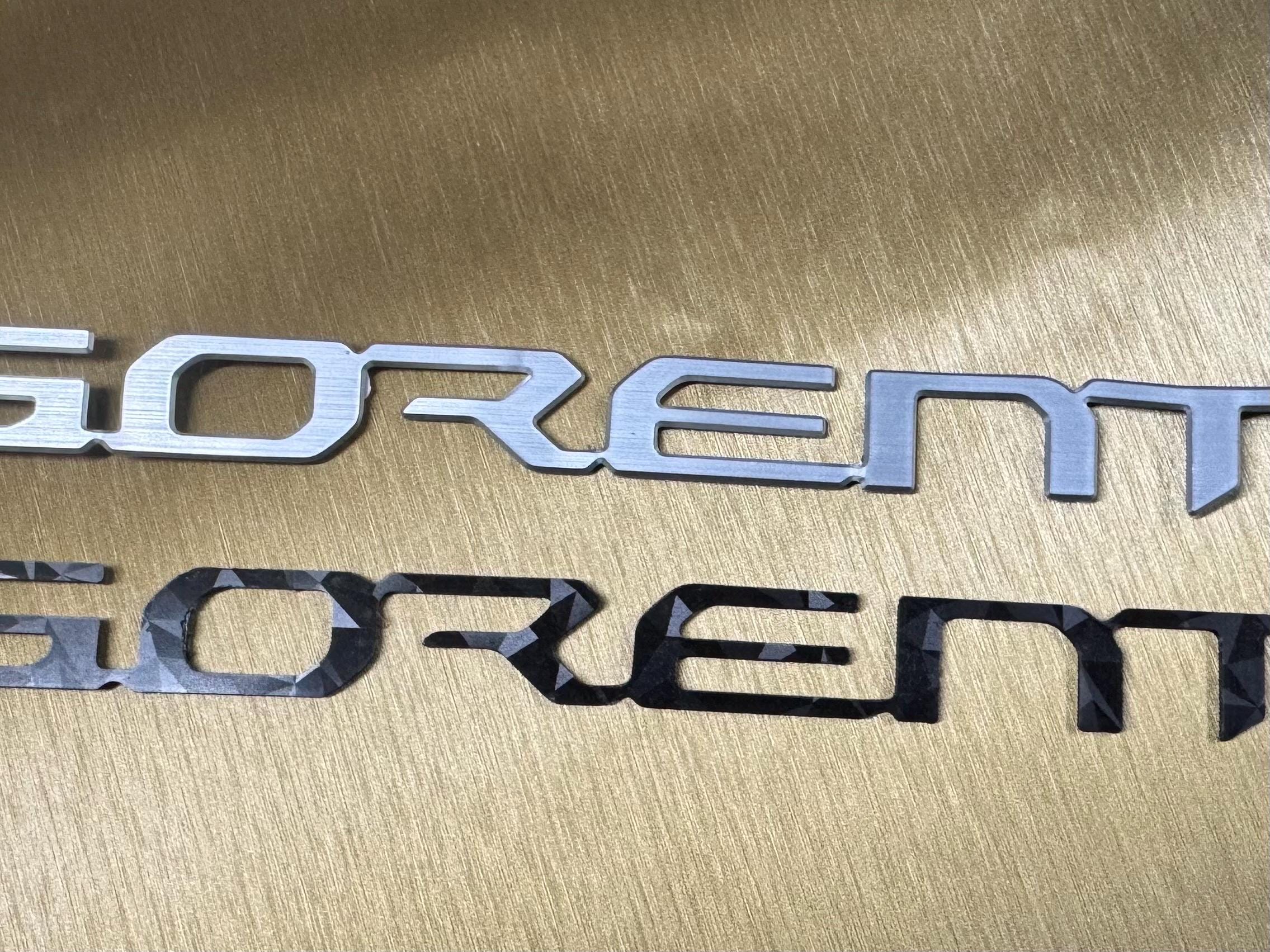 Replacement Carbon Fiber 2023-2026 Emblem  (Sorento)