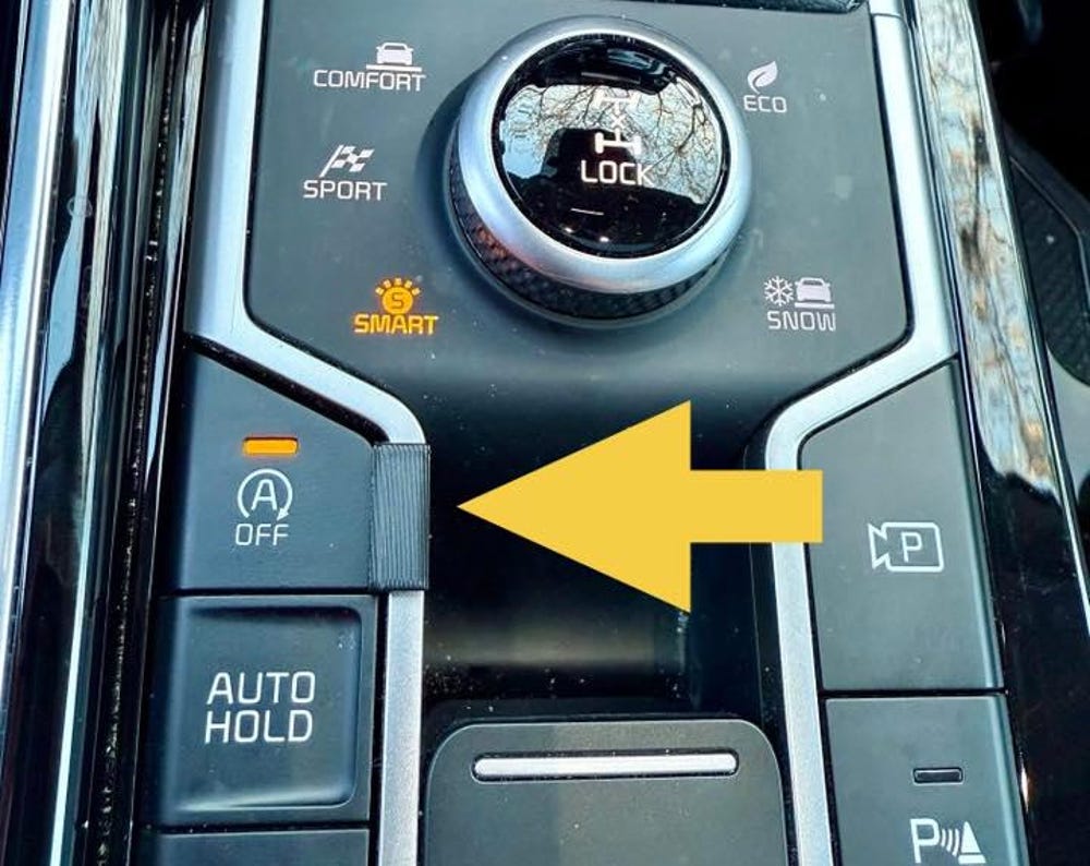 Auto Start/Stop Disable Wedge
